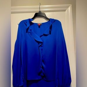 Vince Camuto Blouse NWT royal rich blue